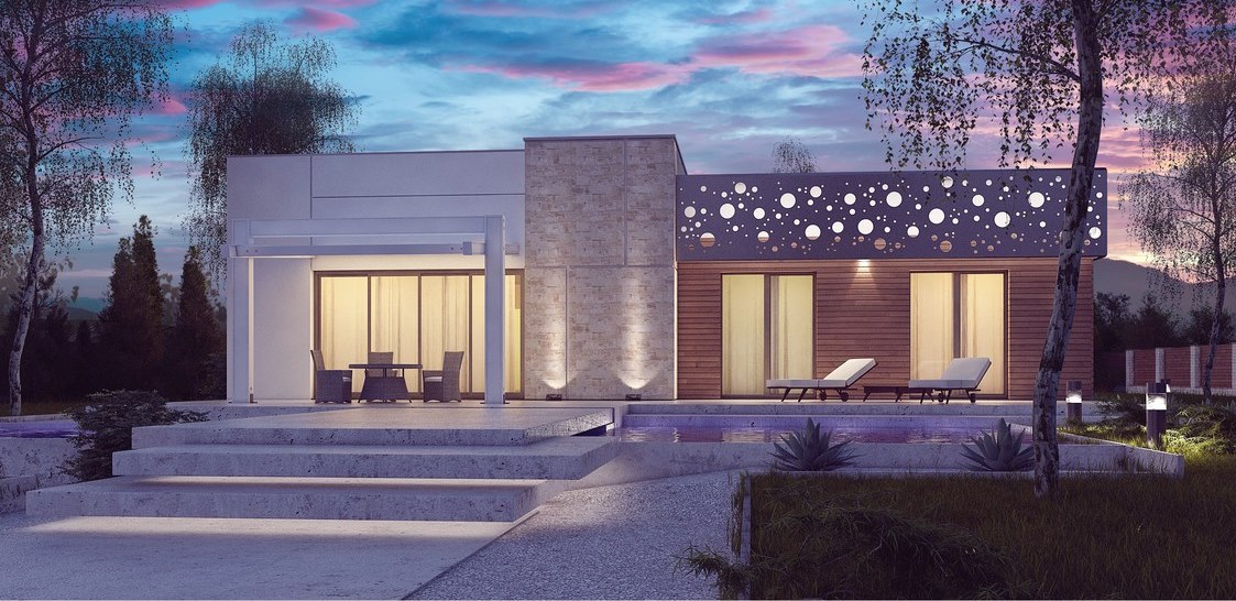 ФУТУРИСТИЧНЫЙ ДОМ